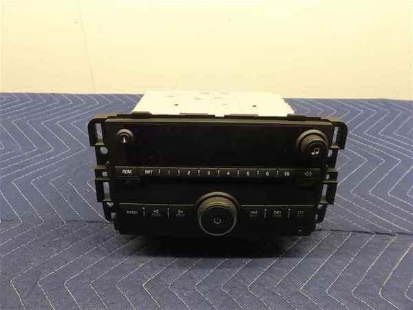 2010-2011 chevrolet impala radio cd player am/fm oem