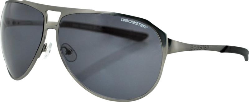 Bobster snitch street series sunglasses gunmetal smoke medium/large