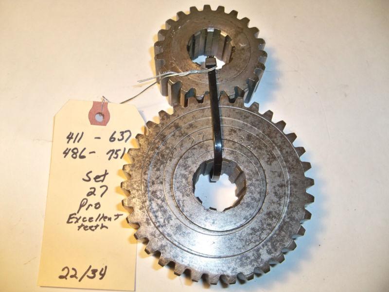 6.37 / 7.51 pro sprint quick change gears nascar late model