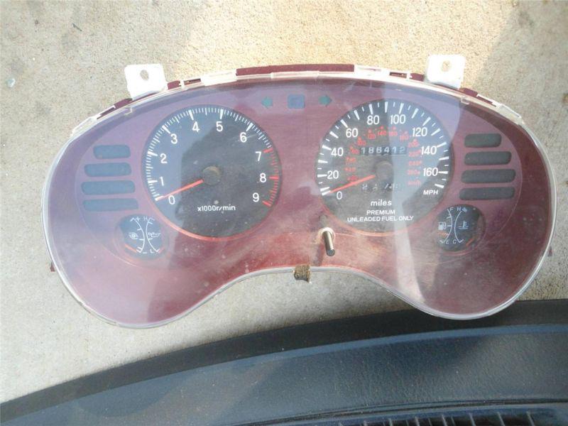 95-99 talon eclipse mt at turbo gauge cluster 2g 186k 4g63 2.0 gst gsx tsi