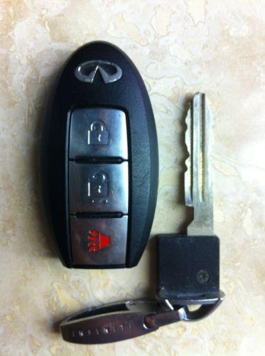 Infiniti  smart key keyless remote oem   fcc id: cwtwbu619  (3 button) nr!!