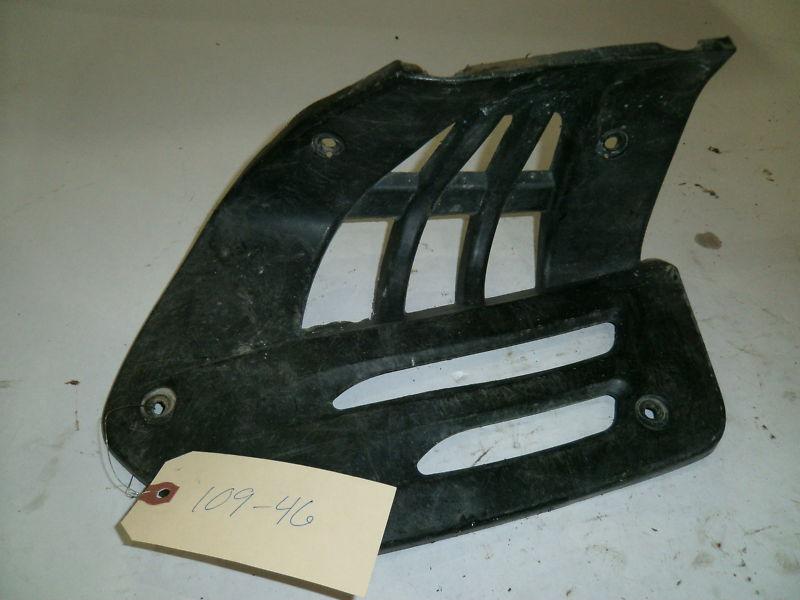 Yamaha raptor 660  left heel guard