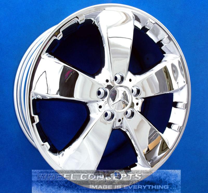Mercedes ml320 ml350 19 inch chrome wheels r320 r350 ml gl r 320 350 bluetec rim