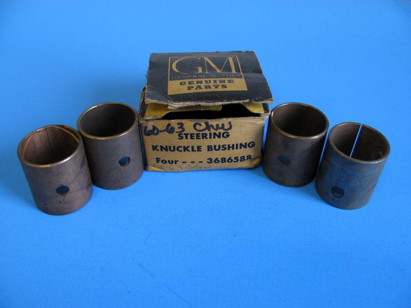 4 nos 1946 1947 1948 1949 chevrolet truck steering knuckle bushings 3686588 