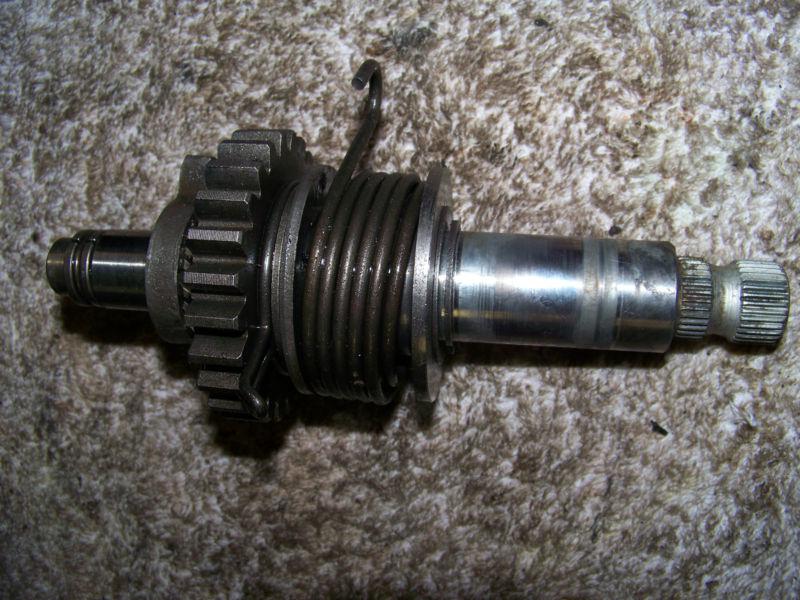 1979 yamaha xs650 xs 650 engine kick start kickstart mounting peg gear