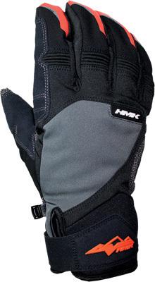 Hmk union glove grey/orange m hm7gunigom