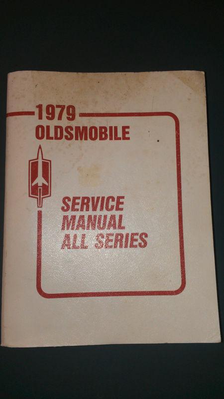 Vintage 1979 oldsmobile olds oem factory original chassis paper service manual