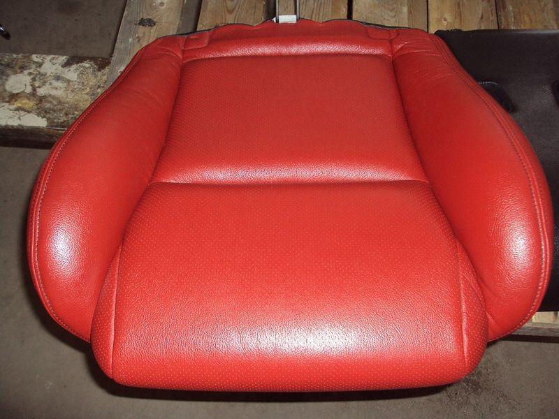 04-06 gto rear seat lower cover oem leather red lh or rh