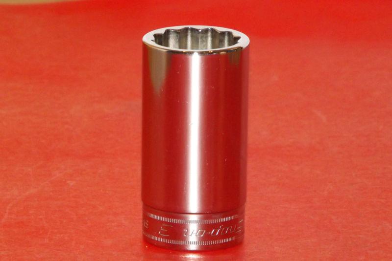 Snap-on tools 1/2” drive deep well metric mm 31mm 12 point socket sm31 new - usa