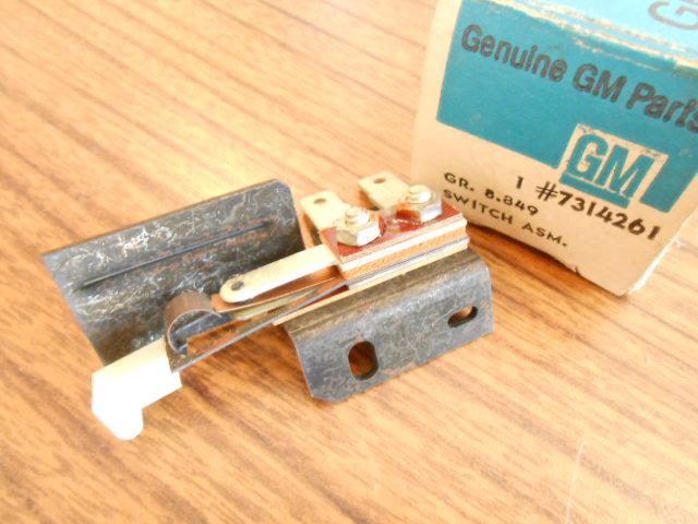 1970 chevelle  malibu el camino heat switch nos 7314261