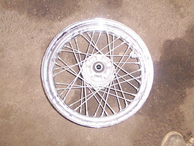 Harley oem rear spoke wheel 84-99 dyna softail fatboy low rider fxr bobber 16