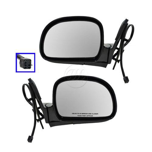 1998 chevy s10 blazer jimmy bravada power side view mirror left & right pair set