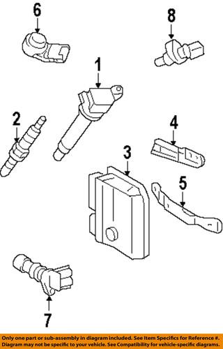 Toyota oem 9091901233 spark plug