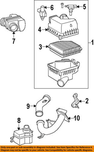 Toyota oem 17801ad010 air filter