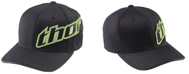 Thor 2012 slant curved bill hat black size l / xl