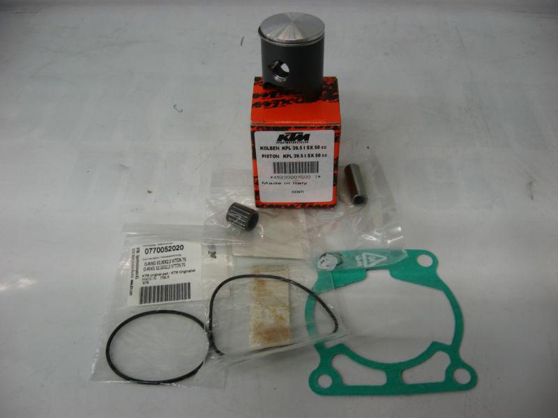 Ktm 50sx 2009-2012 oem factory piston kit - new