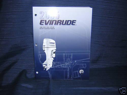 2005  evinrude service manual 100,115,135,175 h.p. di