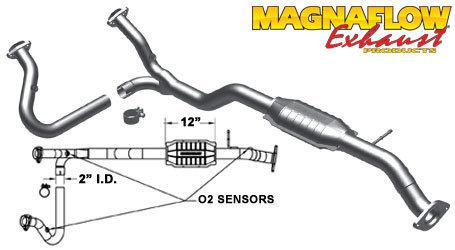 Magnaflow catalytic converter 93369 chevrolet,gmc blazer,jimmy