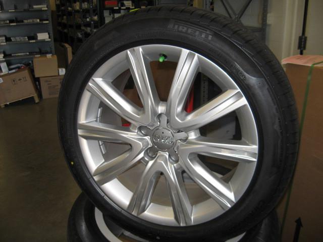 Pirelli tires 245/45r18 and audi rims