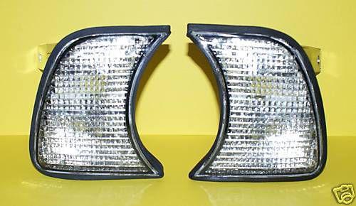 Bmw 5 series e34 sedan wagon crystal corner lights pair 1989-1995 