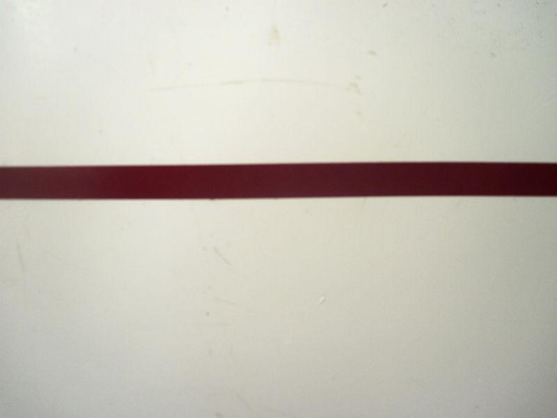 Boat rv car decal pinstripe red montana 150' x 3/4"