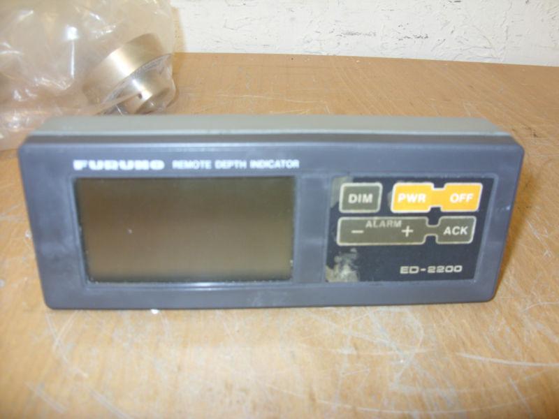 Furuno ed-2200 remote depth indicator - used and working