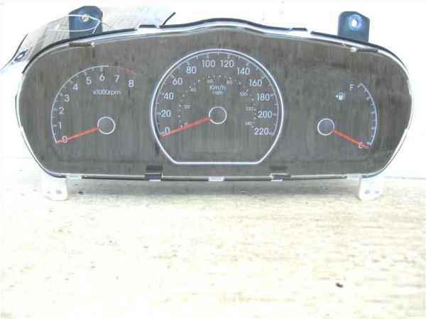 07-10 elantra speedometer speedo cluster mt kph oem