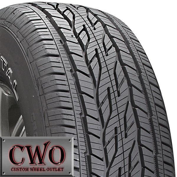 4 new 235/70-16 continental cross contact lx20 tires