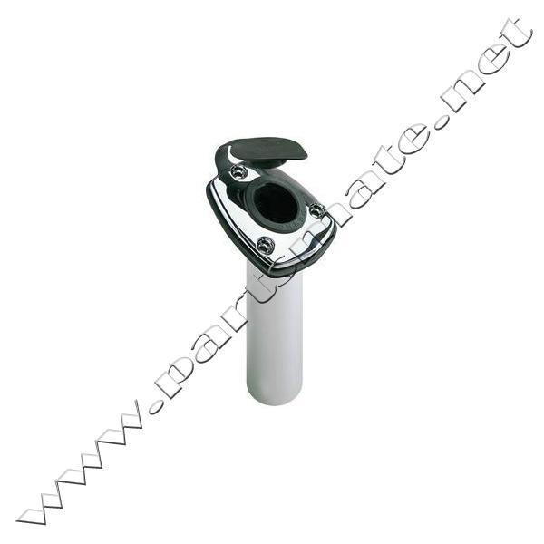 Perko 1205dp0chr angled flush mount rod holder