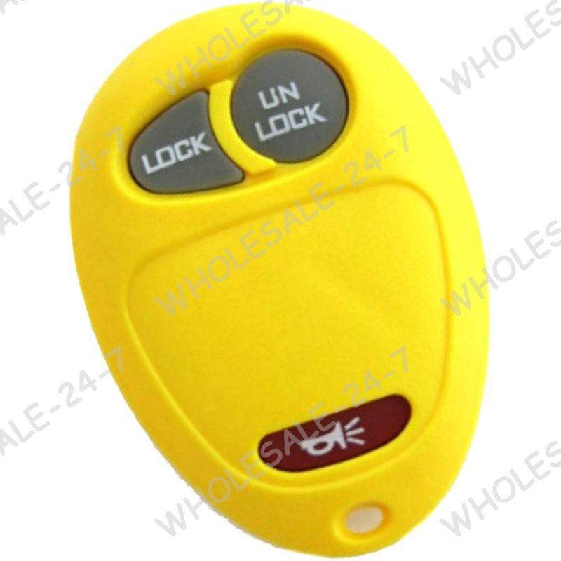 New yellow gm keyless entry remote key fob clicker transmitter wireless l2c0007t