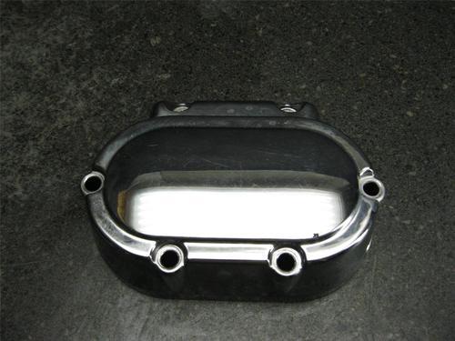 04 harley touring flh flhtc chrome transmission side cover 25o