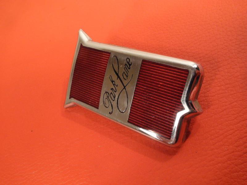 1964 1965 mercury parklane emblem c4mb-16098-d trim moulding