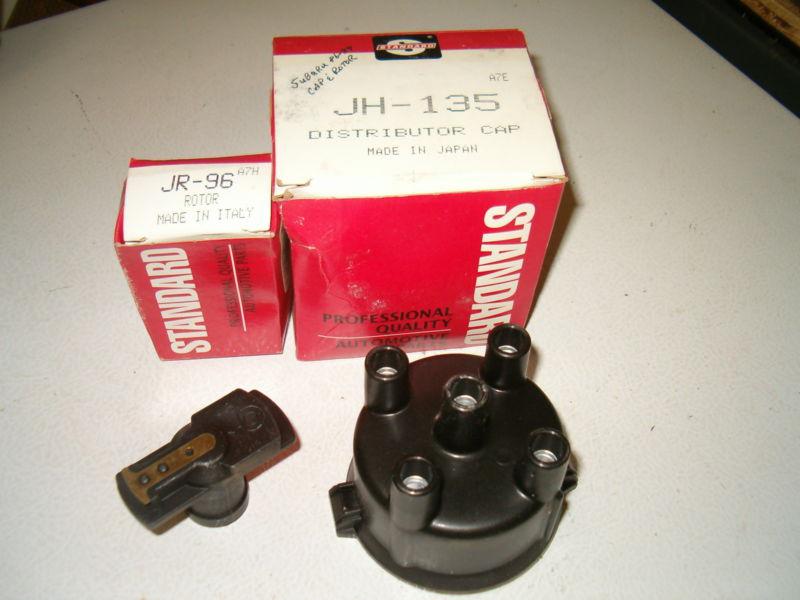 Standard distributor cap & rotor nib jh-135 + jr-96 new in box subaru gl10 isuzu