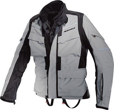 New spidi venture adult waterproof jacket, gray, large/lg