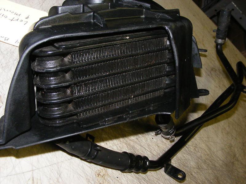 04  bmw r1150r rockster oil cooler and lines left