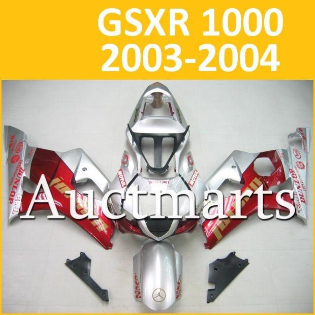 Fit suzuki 03 04 gsxr 1000 gsx-r1000 2003 2004 fairing k4 bodywork b13 d23