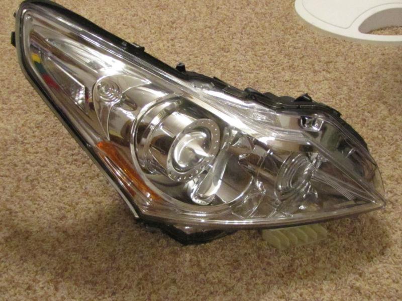 2010-2013 infiniti g37 g25 sedan xenon hid headlight right rh passenger oem