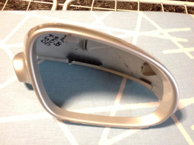 2005-2010 vw volkswagen jetta mk5 right side mirror cover genuine silver 