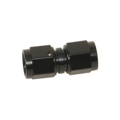 Fragola 496106-bl fitting coupler straight female -6 an to female -6 an black ea