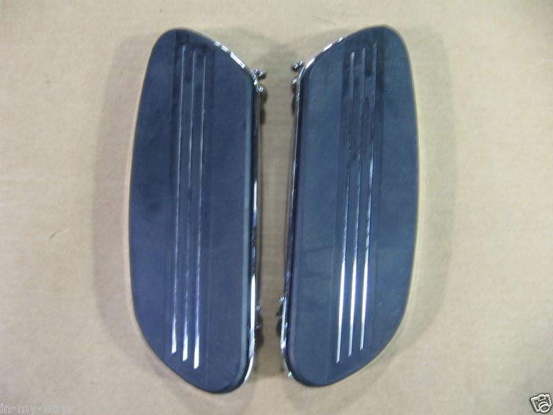 Harley davidson 2011-2013 flhx fltrx chrome streamliner rider footboards used