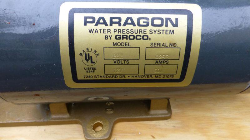 Groco paragon psr 12 volt water pump