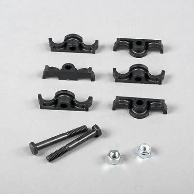 Flex-a-lite 3926 fluid cooler mounts gator clips nylon 1/2" tube set of 6