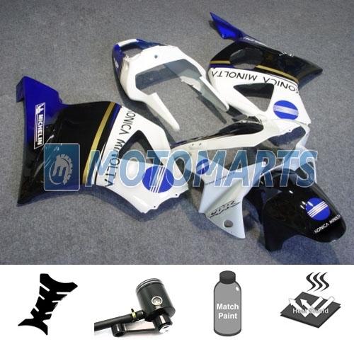 Bundle fairing kit with brake fluid reservoir for honda cbr900rr cbr954 02 03 aa