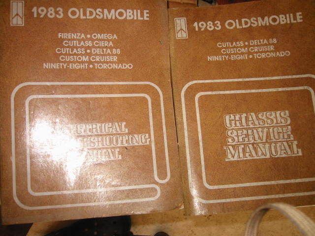 1983 oldsmobile factory service manual