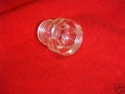 Harley,sportster,57-85 new clear timing hole plug, also fits 52-56 k model