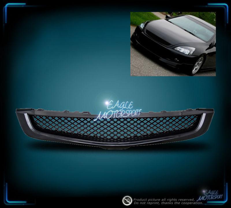 2003-2005 accord 4d sedan japan built type r abs sport grille grill