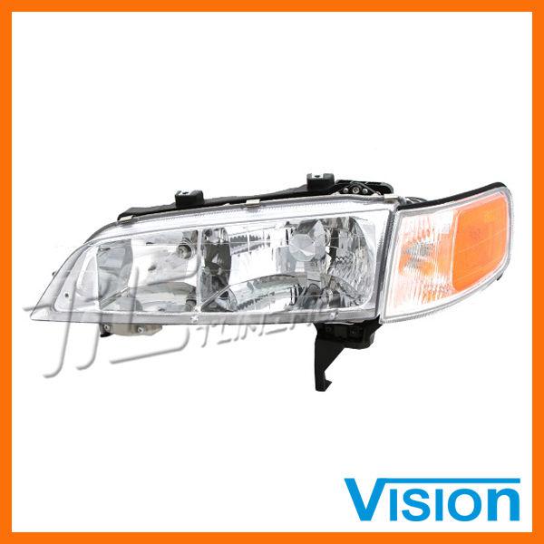 94-97 honda accord lx ex dx se driver left side head light+corner lamp assembly