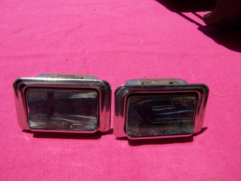 1968 chevy chevelle rear ash trays orig good used condition