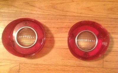 1971-72 chevy chevelle reverse light lenses - oem