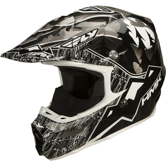 Size xl fly racing hmk f2 carbon pro limited edition snowmobile helmet black xlg